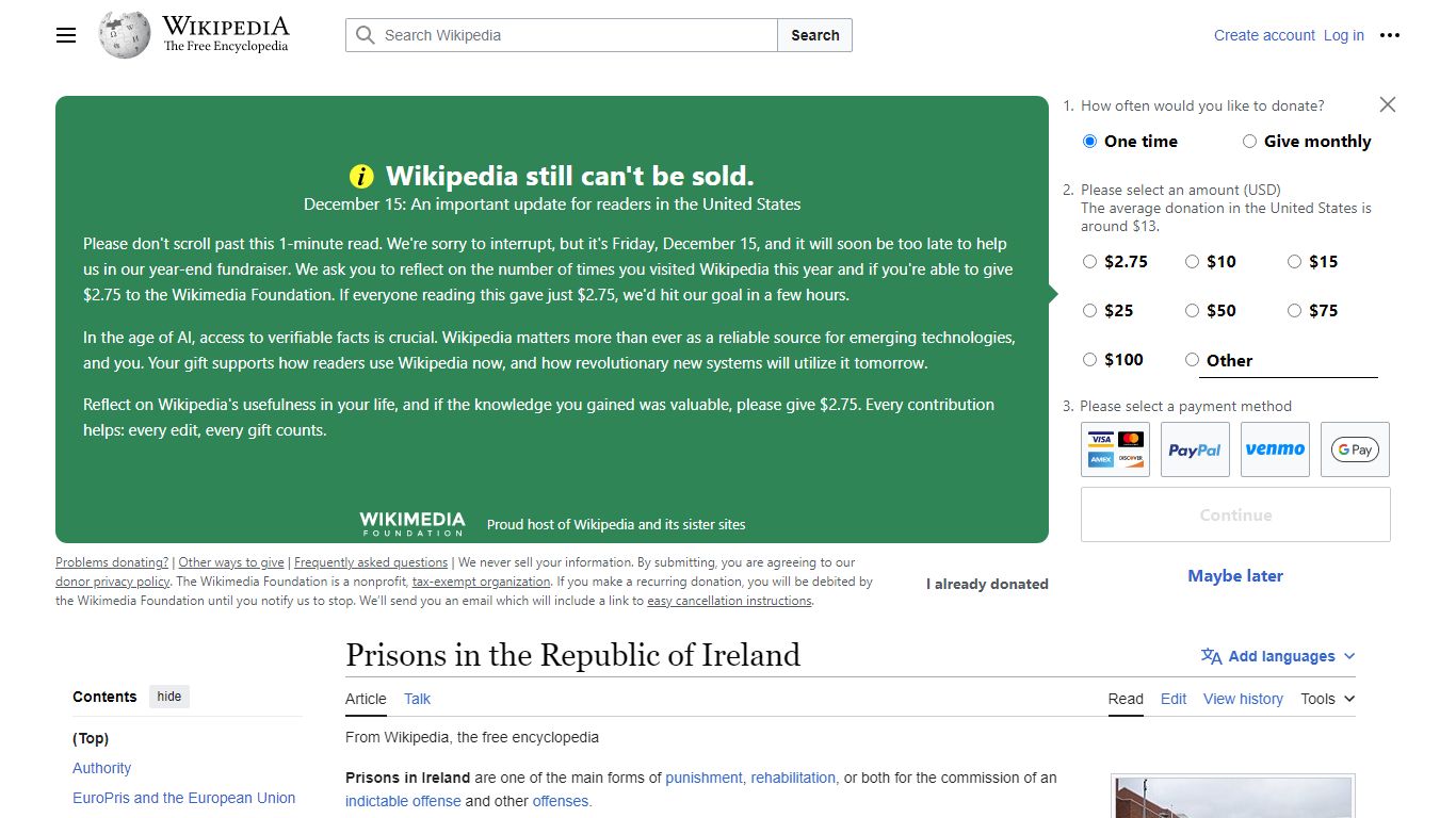Prisons in the Republic of Ireland - Wikipedia